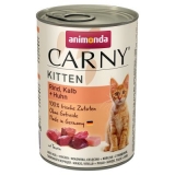 Animonda Carny Kitten 400 g Hovězí,telecí+kuře